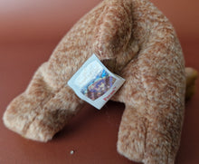 Load image into Gallery viewer, TY Beanie Baby Bean bag Plush Soft Toy Pecan Bear Retired 1999 With Tag Vintage
