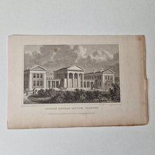Load image into Gallery viewer, Vintage Book Plate Print: The London Orphan Asylum, Clapton Engraving by H.W. Bond, 1828 after T.H.
