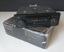 Load image into Gallery viewer, Sharp RG-F288E(BK) Vintage Stereo Car Cassette Player Radio Original Box Ford
