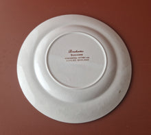 Load image into Gallery viewer, Washington Pottery Dorchester Ironstone England Frenzione turquoise and gold China side plate
