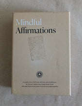 Load image into Gallery viewer, Mindful Affirmations Card Set Intelligent Change 52 Cards with Wooden Stand
