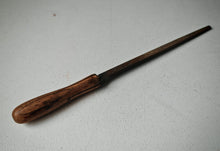 Load image into Gallery viewer, Vintage Flat Tapered Hand File with Wooden Handle – 27.5cm Long – Used
