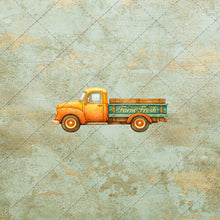 Load image into Gallery viewer, Vintage Farm Truck Fussy Cut Clipart Set – Rustic Country Market PNG &amp; PDF, Produce Crates, Honey, Jams, Chickens Printable
