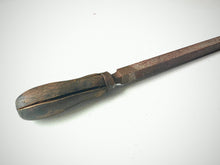 Load image into Gallery viewer, Vintage Large Flat Tapered File with Wooden Handle – 40cm Long – Used
