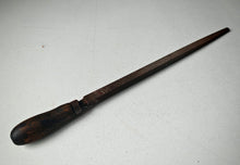 Load image into Gallery viewer, Vintage Large Flat Tapered File with Wooden Handle – 40cm Long – Used
