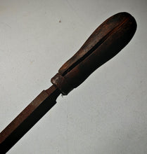 Load image into Gallery viewer, Vintage Large Flat Tapered File with Wooden Handle – 40cm Long – Used
