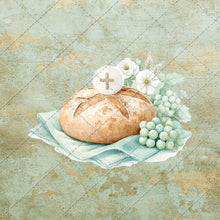 Load image into Gallery viewer, First Holy Communion Clipart Set – 34 Christian Religious PNG Images, Church, Cross, Bible, Chalice, Lamb, Floral Elements, Instant Download
