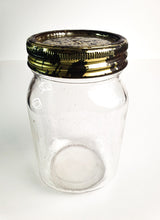 Load image into Gallery viewer, Vintage KILNER Ravenhead Glass Dual Purpose Preserving Jar with metal lid, Storage, Old Kitchenalia
