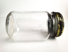 Load image into Gallery viewer, Vintage KILNER Ravenhead Glass Dual Purpose Preserving Jar with metal lid, Storage, Old Kitchenalia
