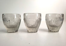 Load image into Gallery viewer, 3 X Vintage Shot Liqueur Glasses,  Retro Kitchenalia
