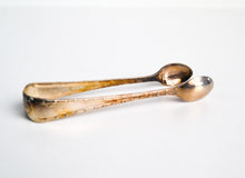 Load image into Gallery viewer, Vintage L&amp;W S Silver Plate Sugar / Ice Tongs , Dotted Design Handle, Collectors Item Vintage
