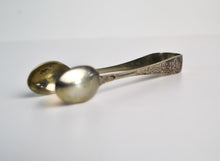 Load image into Gallery viewer, Vintage Nickel Silver Sugar / Ice Tongs , Ornate Design Handle, Collectors Item Vintage
