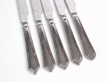 Load image into Gallery viewer, 5 x Vintage Stainless Steel Dinner Knives
