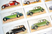 Load image into Gallery viewer, 19 Player&#39;s Cigarette Cards - Motor Cars, some duplicate cards
