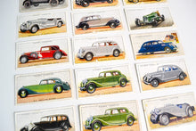 Load image into Gallery viewer, 19 Player&#39;s Cigarette Cards - Motor Cars, some duplicate cards
