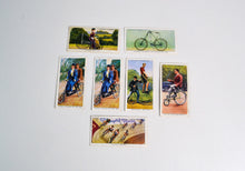 Load image into Gallery viewer, 7 Will&#39;s Player&#39;s Cigarette Cards - Cycling, some duplicate cards, Transport History Memorabilia
