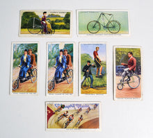 Load image into Gallery viewer, 7 Will&#39;s Player&#39;s Cigarette Cards - Cycling, some duplicate cards, Transport History Memorabilia
