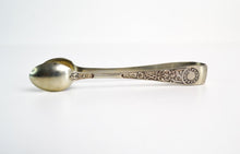 Load image into Gallery viewer, Vintage Nickel Silver Sugar / Ice Tongs , Ornate Design Handle, Collectors Item Vintage
