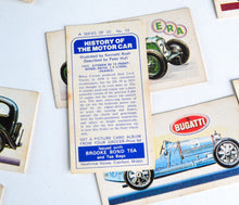 Load image into Gallery viewer, 106 Brooke Bond Tea Cards - History Of The Motor Car, Huge job lot of various cards, some duplicate cards
