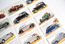 Load image into Gallery viewer, 19 Player&#39;s Cigarette Cards - Motor Cars, some duplicate cards
