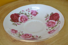 Load image into Gallery viewer, Queen Anne Bone China Cup &amp; Saucer, Pink Rose Floral Pattern
