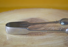 Load image into Gallery viewer, Silver Plated Sugar Tongs BP Mark Britannia Plate Maker Mark
