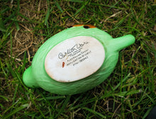 Load image into Gallery viewer, Vintage Carltonware Small Sauce Boat And Saucer. Green Cabbage Leaf ,Austpalian Design,Made In England
