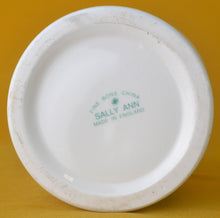 Load image into Gallery viewer, Vintage Sally Ann Bone China Jar With Lid Floral Design, Shabby Chic, Country Kitchen Kitchenalia

