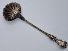 Load image into Gallery viewer, C.R. CARLSTROM Silver Plate Pierced Serving Spoon, Vintage Kitchenalia, Large Size, 22cm long
