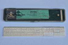 Load image into Gallery viewer, Vintage A.w. Faber Castell 111/98 Electro Rule Ruler with manual - Made In Germany - Perfect In Case
