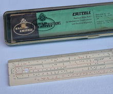 Load image into Gallery viewer, Vintage A.w. Faber Castell 111/98 Electro Rule Ruler with manual - Made In Germany - Perfect In Case
