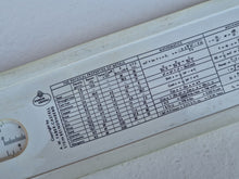 Load image into Gallery viewer, Vintage A.w. Faber Castell 111/98 Electro Rule Ruler with manual - Made In Germany - Perfect In Case
