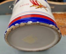 Load image into Gallery viewer, Vintage Coastal Beach Sailing Boat Nautical Theme Ceramic Canister Storage Jar Kitchenalia
