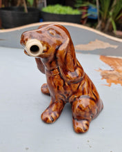 Load image into Gallery viewer, Vintage 1960s French Cazanove Spaniel Dog Decanter Figurine
