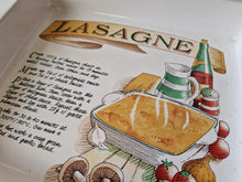 Load image into Gallery viewer, Vintage RAYWARE Ceramic Baking Dish Quality Lasagne Tray Size: 23 x 20 x 4 cm
