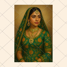 Load image into Gallery viewer, Indian Bride Design Kit – 20 Mixed Media Images | PNG &amp; PDF Download | Instant Digital Download
