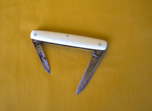 Load image into Gallery viewer, Antique Two Blade Pocket Knife, Small size, Steel Blades
