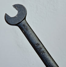 Load image into Gallery viewer, Vintage SAE 3/8 + 7/16 AF Open Ended Spanner Tool
