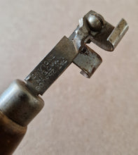 Load image into Gallery viewer, Vintage Wooden Handle Cobblers Leatherworkers Tool
