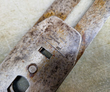 Load image into Gallery viewer, Vintage Footprint Planer Blade, For Grinding, Vintage Antique Tool
