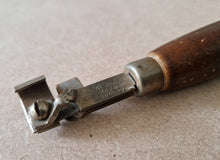 Load image into Gallery viewer, Vintage Wooden Handle Cobblers Leatherworkers Tool
