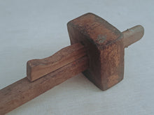 Load image into Gallery viewer, Vintage Wooden Marking Gauge Antique Woodworking Tool 24cm – Missing Thumb Screw
