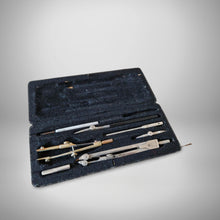 Load image into Gallery viewer, Vintage Architectural Technical Draughtsman Drawing Instrument Set in Case
