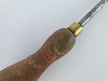 Load image into Gallery viewer, Vintage Wooden Handled Slotted Screwdriver, 28.5cm Long, Old used hand tool
