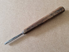 Load image into Gallery viewer, Vintage Cast Steel Wooden Handle Chisel Marked A D Roberts Carpenter  Tool
