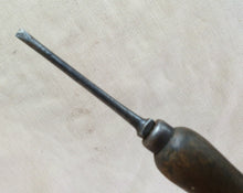 Load image into Gallery viewer, Vintage Wooden Handled Flat Blade Screwdriver
