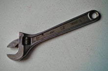 Load image into Gallery viewer, RS PRO 8" / 200mm Adjustable Spanner , Drop Forged , Chrome Finish Made in Spain
