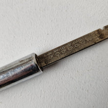 Load image into Gallery viewer, Schrader Vintage Balloon Tyre Gauge Tool
