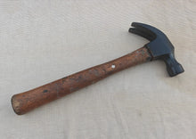Load image into Gallery viewer, Vintage Claw Hammer – 32.5cm Long – Wooden Handle – Classic Carpentry Tool

