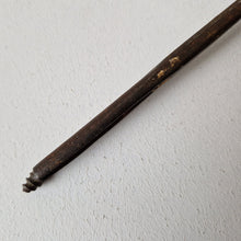 Load image into Gallery viewer, Antique Wooden Handle Metal Screwing Tool Gimlet Augur Hand Drill Treen
